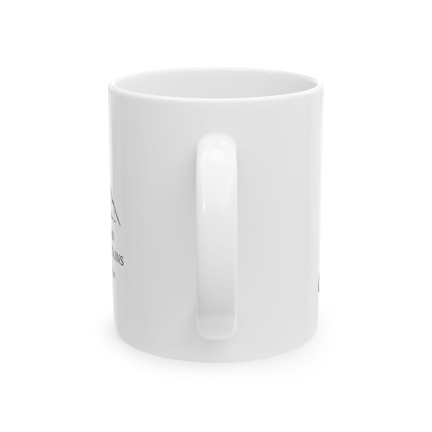 Motivational Mountain Ceramic Mug — Inspirational Quote Coffee Cup (11oz & 15oz)