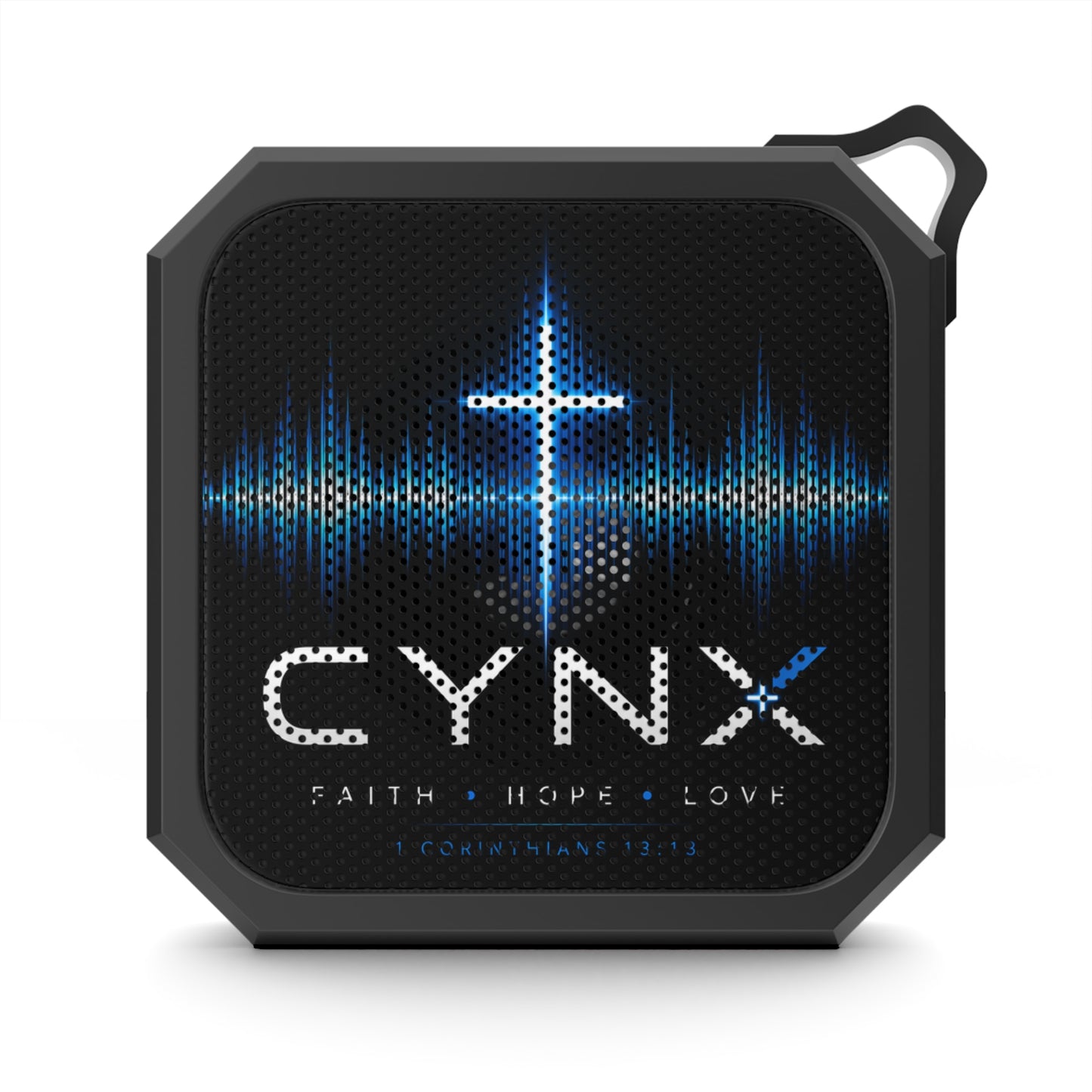 CYNX Faith Hope Love Bluetooth Speaker — Portable Outdoor Speaker
